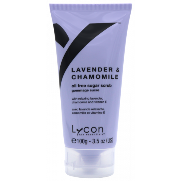 Lycon: Tube Lavender & Chamomile Sugar Scrub (100ml)